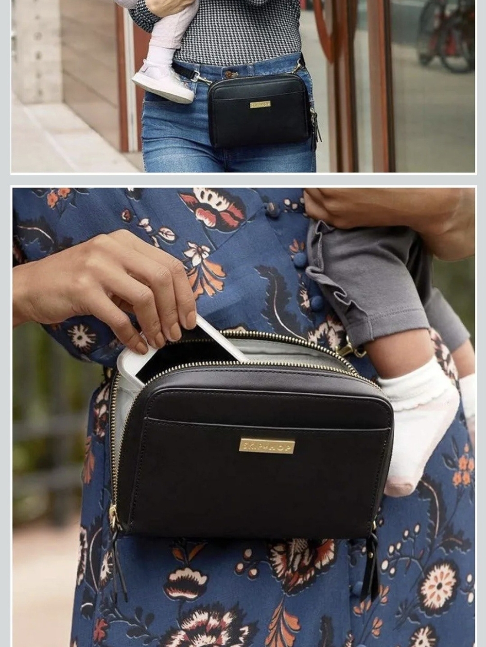Skip Hop Convertible Hip Bag